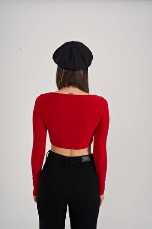 Markano Walery Bluz Kırmızı