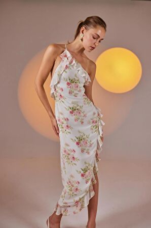 Markano Amorous Elbise Ekru