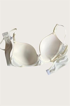 Markano Mikro Kumaş İçi Boş Balenli Günlük Tek Desteksiz Sütyen