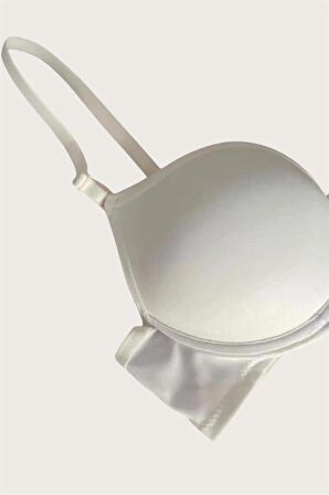 Markano Mikro Kumaş İçi Boş Balenli Günlük Tek Desteksiz Sütyen