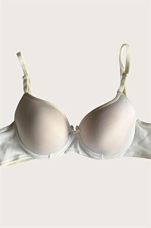 Markano Mikro Kumaş İçi Boş Balenli Günlük Tek Desteksiz Sütyen