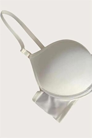 Markano Mikro Kumaş İçi Boş Balenli Günlük Tek Desteksiz Sütyen