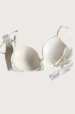 Markano Mikro Kumaş İçi Boş Balenli Günlük Tek Desteksiz Sütyen