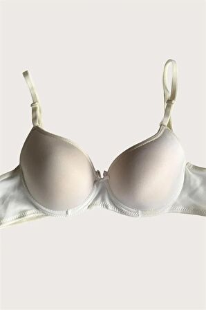 Markano Mikro Kumaş İçi Boş Balenli Günlük Tek Desteksiz Sütyen