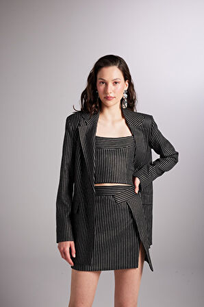 Markano Eden Blazer Ceket Siyah