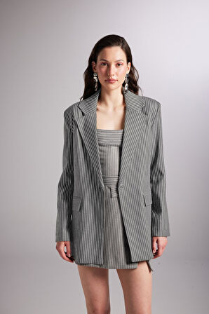 Markano Eden Blazer Ceket Gri