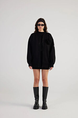 Markano Alexa Bomber Ceket Siyah