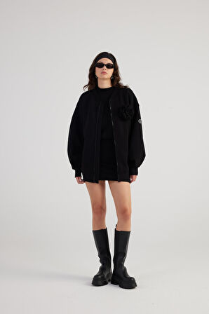 Markano Alexa Bomber Ceket Siyah