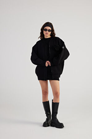 Markano Alexa Bomber Ceket Siyah