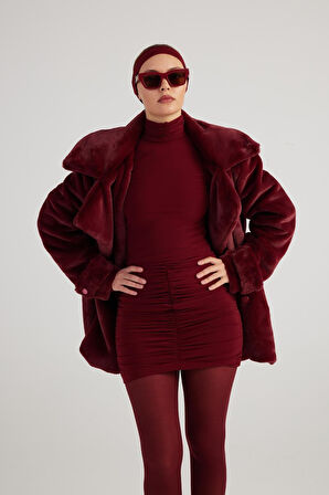 Markano Tami Elbise Bordo