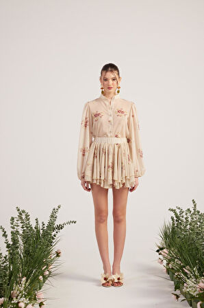 Markano Valeria Takım Bej