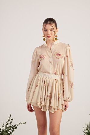 Markano Valeria Takım Bej