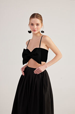 Markano Jazmin Bluz Siyah