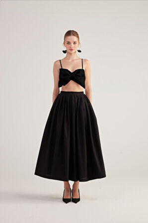 Markano Jazmin Bluz Siyah