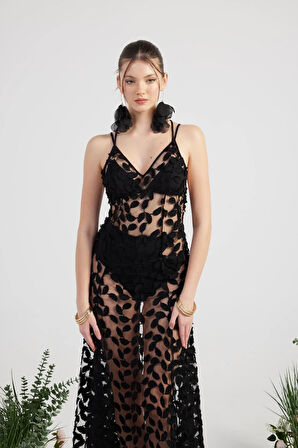 Markano Beatriz Elbise Siyah