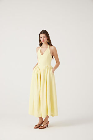 Markano Ophelia Elbise Sarı