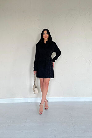 Markano Desenli Jakar Elbise