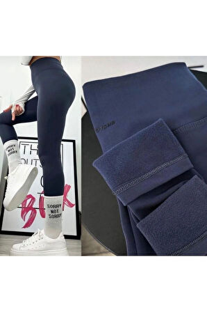 Sıkılaştırıcı Toparlayıcı Şardonlu Yüksek Bel Tayt