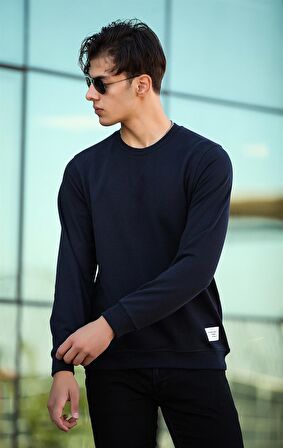 Miron Sıfıryaka Sweatshirt Regular Fit-Lacivert