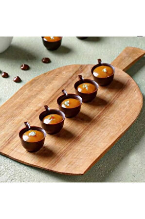 Bitter Çikolata Dolgulu Kahve Fincanı Sütlü Hediyelik Çikolata (750 gr)