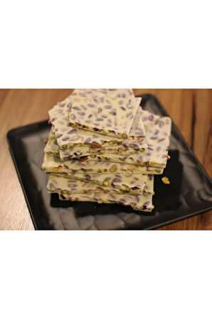 Kırma Bol Antep Fıstıklı Çilek Çikolatalı Hediyelik Çikolata (500 gr)