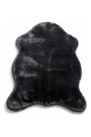 Merplush Peluş Post Halı 75x150 cm Süet Taban Yumuşak Kürk Görünümlü Yatak Odası Halısı