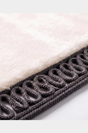 Merplush Mihraplı Peluş Seccade 75x130 cm Süet Taban Yıkanabilir Yumuşak Namaz Halısı