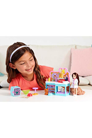 Chelsea Meslekleri Öğreniyor Veteriner Oyun Seti, Chelsea , 4 Hayvan Figürü Ve 18 Veterinerli