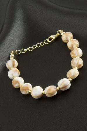 Oval Boncuk Dorika Bileklik -MİRAYLİFE