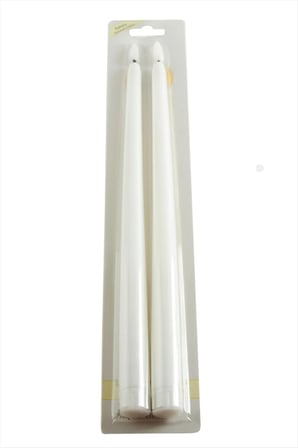 2 Adet Işıklı Şamdan Mum 34 cm -MİRAYLİFE