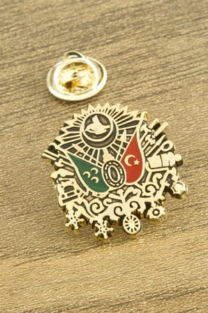 Osmanlı Bayrağı Yaka Rozet