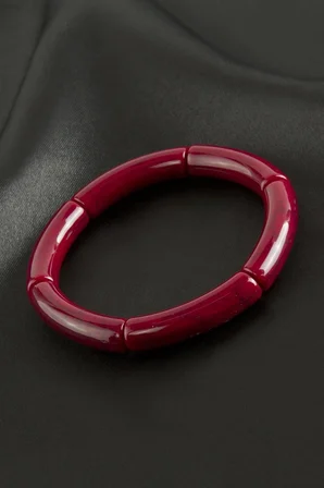 Zr Model Silindir Plastik Bileklik
