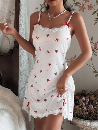 Kadın Ekru Desenli Askılı Elbise 5255