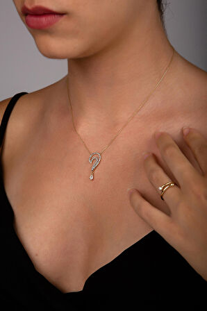 Soru İşareti Kolye