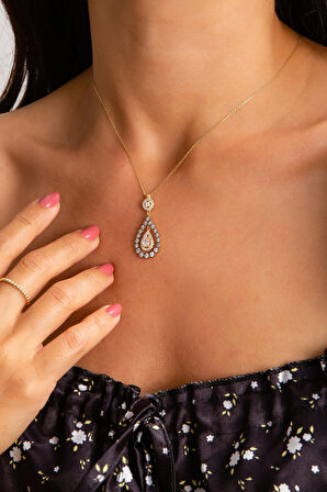 Damla Sarkıt Saray Kolye