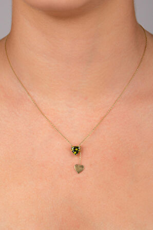 Kalpli Sarkıt Kolye