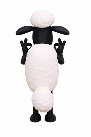 Shaun The Sheep Figürü – Sevimli Koyun Dekoratif Figür – 3D Baskı Koleksiyon Oyuncak