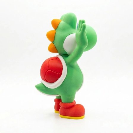 Yoshi Figürü – Sevimli Oyun Karakteri Dekoratif Figür – 3D Baskı Koleksiyon Masaüstü Süsü