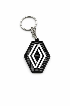 Renault Logo Anahtarlık – Araç Anahtarlığı – 3D Baskı Dekoratif Araba Anahtarlık