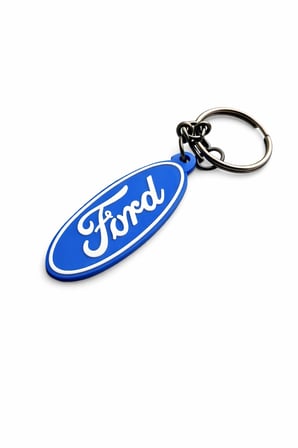 Ford Logo Anahtarlık – 3D Baskı Araba Anahtarlığı – Ford Araç Logolu Anahtarlık