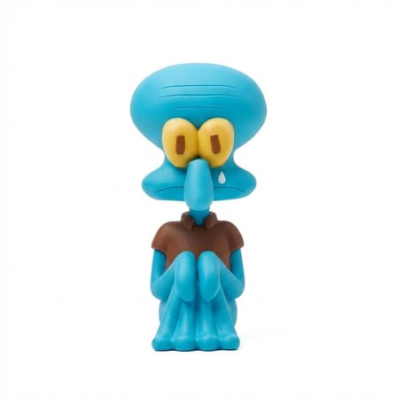 Squidward Figür – Çizgi Film Karakteri Dekoratif Figür – Masaüstü Dekor