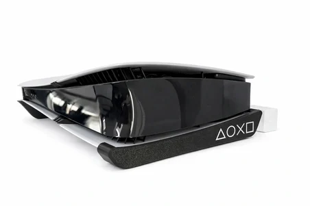 🎮 PS5 Pro Konsol Standı – PlayStation 5 Pro Yatay Stand – Gaming Konsol Alt Standı – Soğutma Destekli Konsol Tutucu