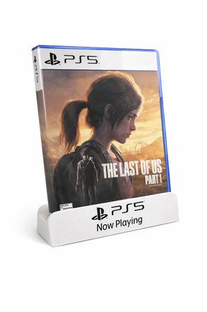 🎮 PS5 Oyun Standı – PlayStation Oyun Kutusu Tutucu – Tekli Oyun Diski Standı – Gaming Masaüstü Organizer
