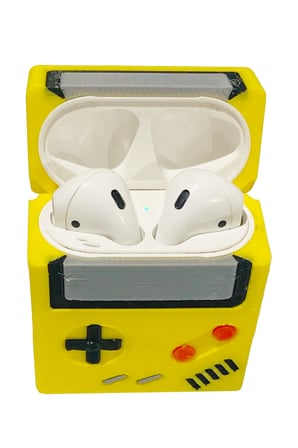 Gameboy Tasarımlı AirPods Kılıfı – Retro Oyun Konsolu Temalı Koruyucu Kılıf
