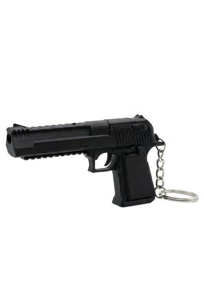 Desert Eagle Tabanca Tasarımlı Anahtarlık – Silah Figürlü Aksesuar