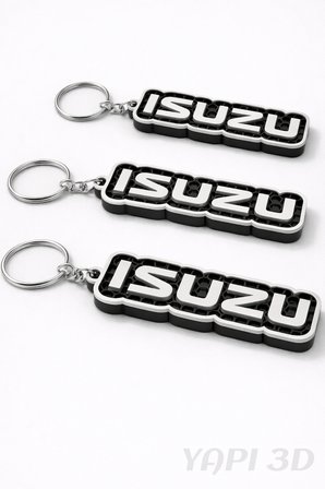 Isuzu Anahtarlık 3’lü Set – Araba ve Oto Anahtarlık Aksesuar