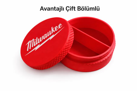 Çift Bölmeli Vidalı Organizer Kutu 100x40 mm | Sert Plastik Dayanıklı Saklama Kutusu |