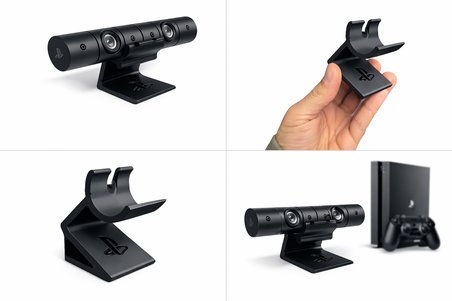 PS Kamera Standı | PS4 Kamera Tutucu Stand Aparatı|Masa Üstü Sabitleyici Kamera Standı Sert Plastik