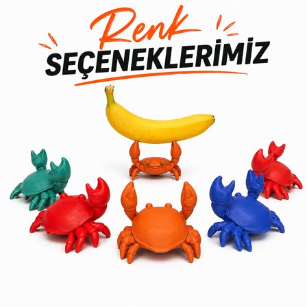 Yengeç Tasarımlı Kalem Tutucu Organizer – Dekoratif Masaüstü Kalemlik – Eğlenceli Ofis Aksesuarı