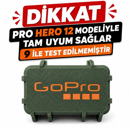 Aksiyon Kamera Koruma Kutusu Sert Plastik Saklama ve Taşıma Kutusu Kamera Muhafaza Kutusu Pro Hero 12 Uyumlu